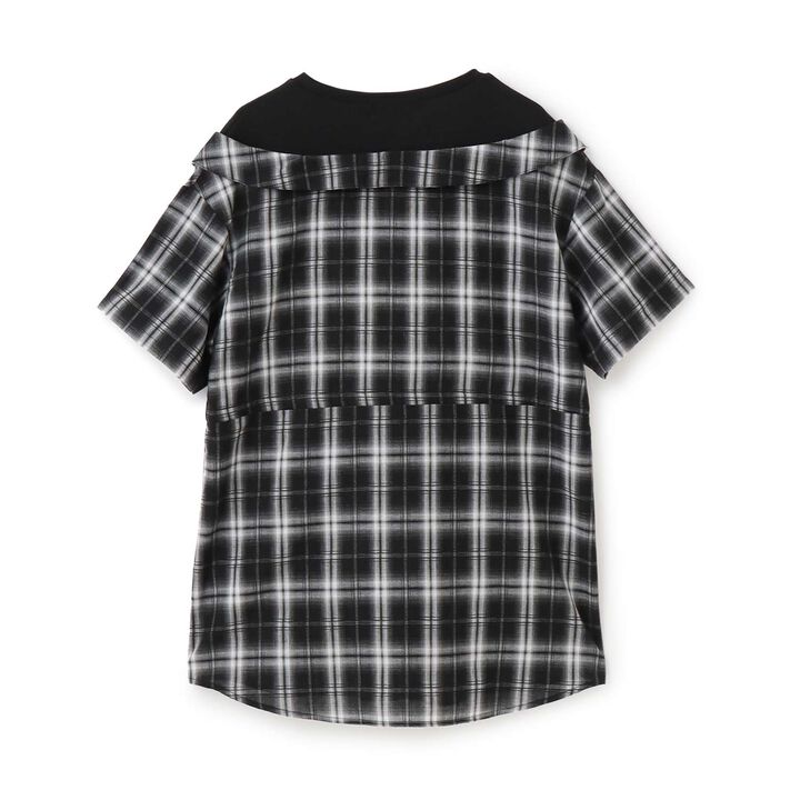 Shirt Docking Pullover Tunic Dress,Off white, medium image number 1