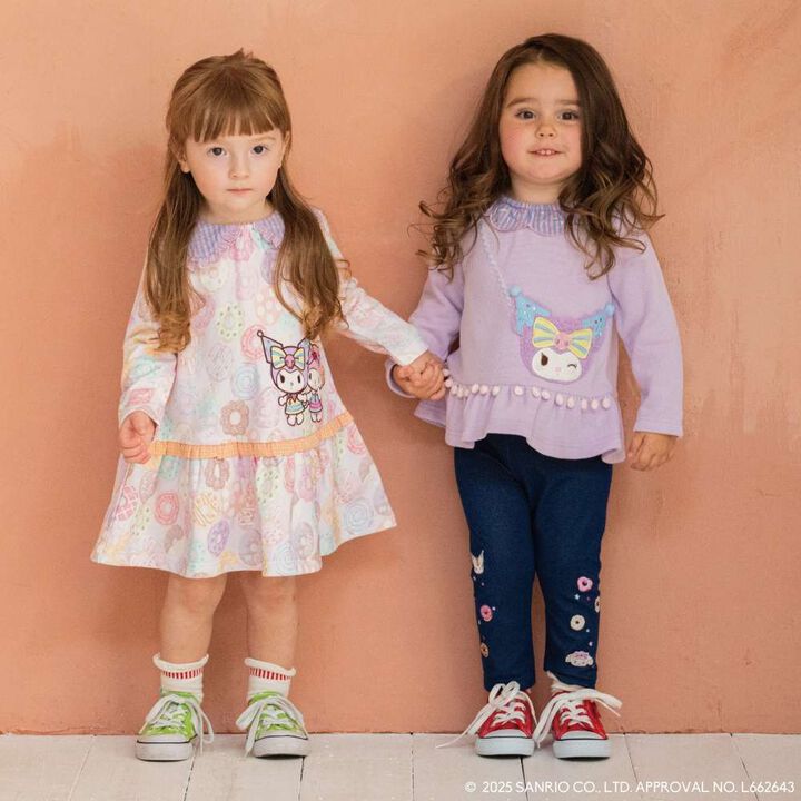 My Melody / Kuromi Donut One-Piece Dress,Pink, medium image number 15