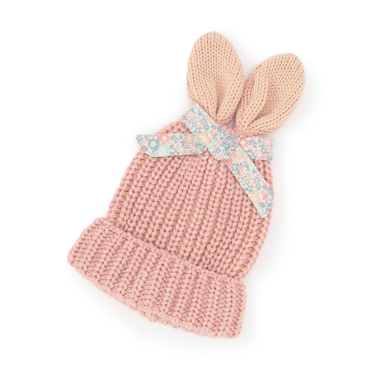 Bunny Ear Beanie,Pink, large image number 5
