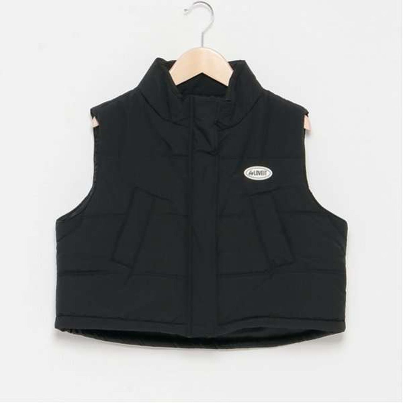 Short Padded Vest,Ivory, large image number 5