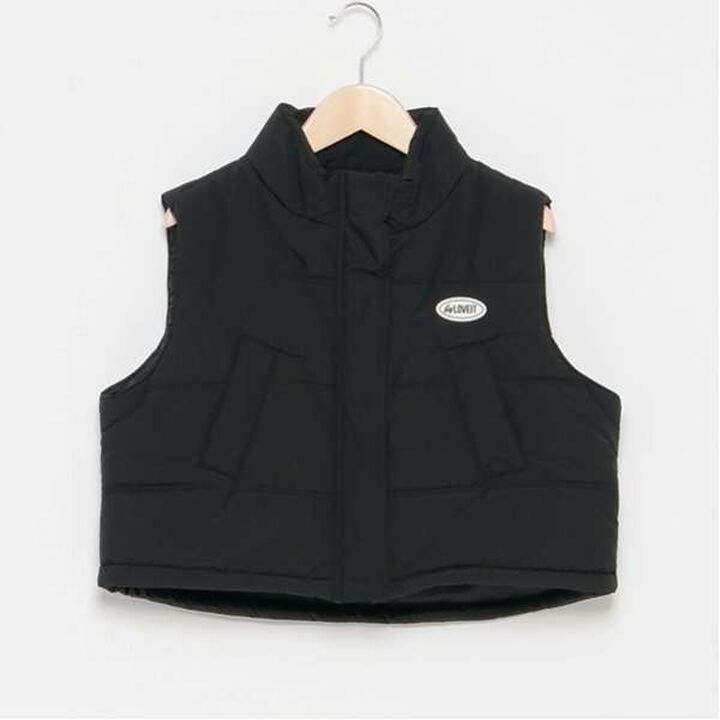 Short Padded Vest,Ivory, medium image number 5