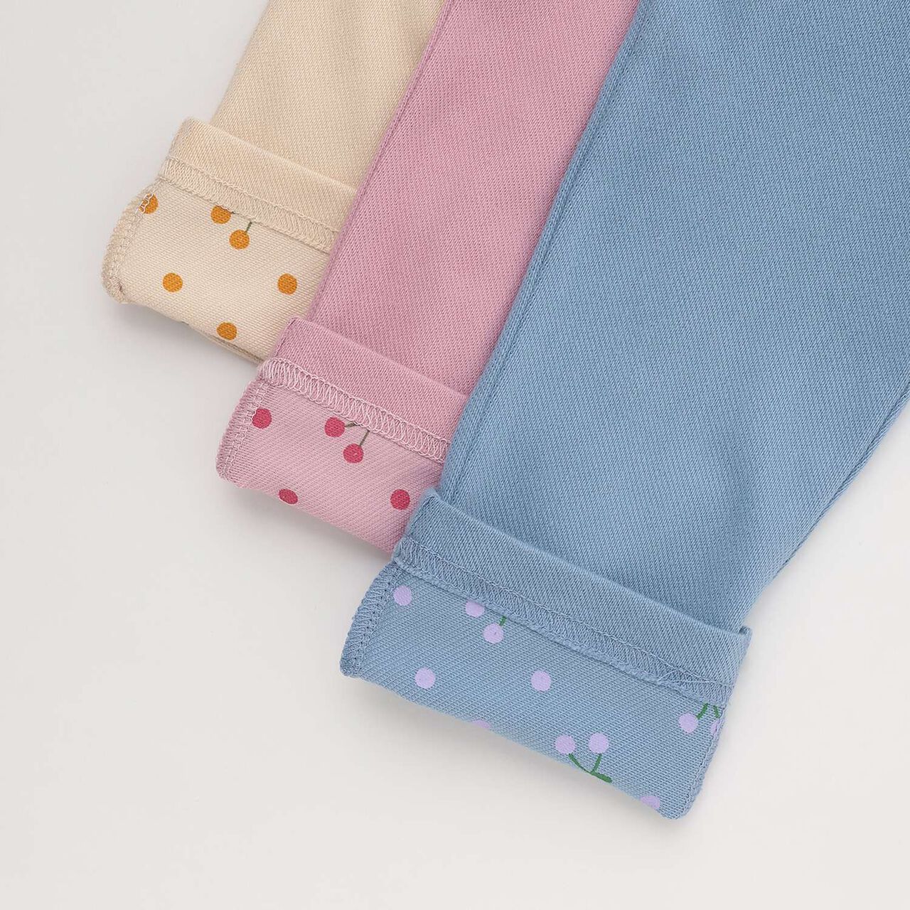Stretch Twill Cuffed Pants,Pink, large image number 5