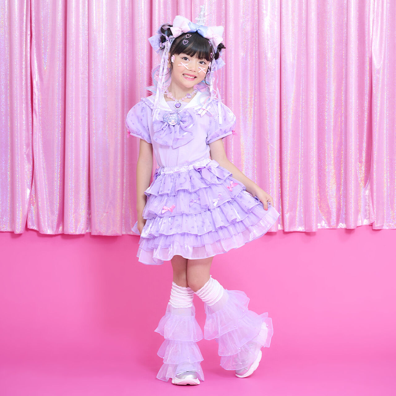 Shinako-chan Roleplay Outfit Set,Lavender, large image number 0