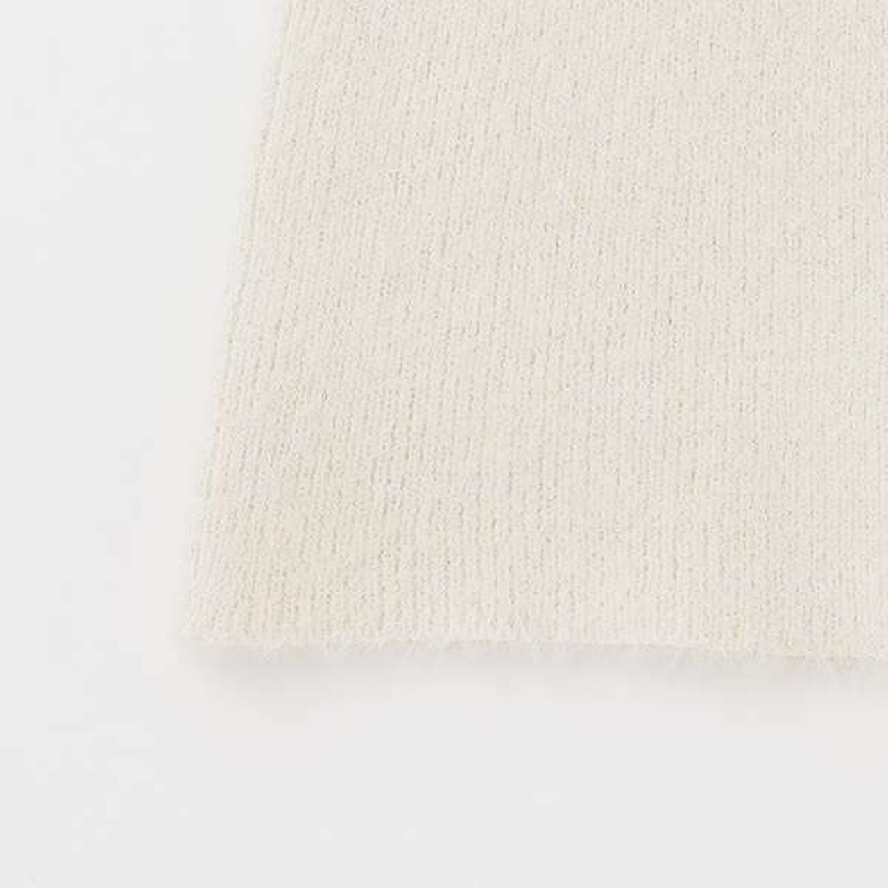 [Link] Lame Knit Skirt,Ivory, large image number 17