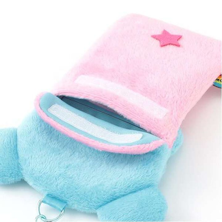 Mr. Nakamura Plush Toy Card Case,Blue, medium image number 4