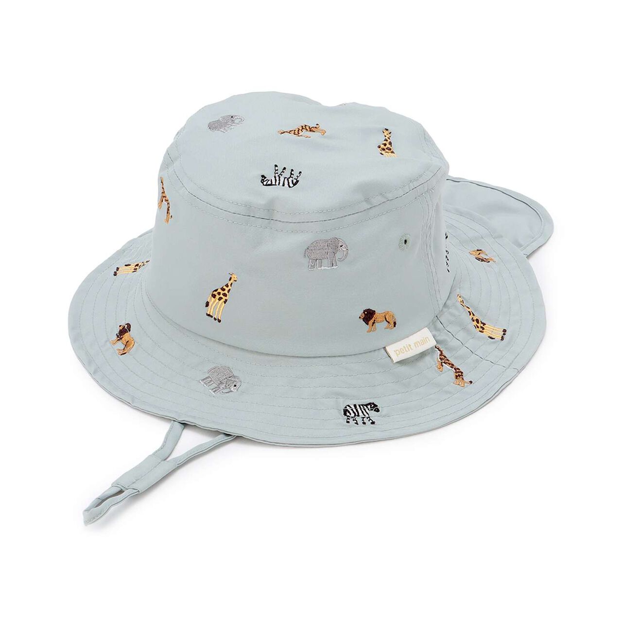 [Heat-Resistant] Embroidered Bucket Hat,Light pink, large image number 16