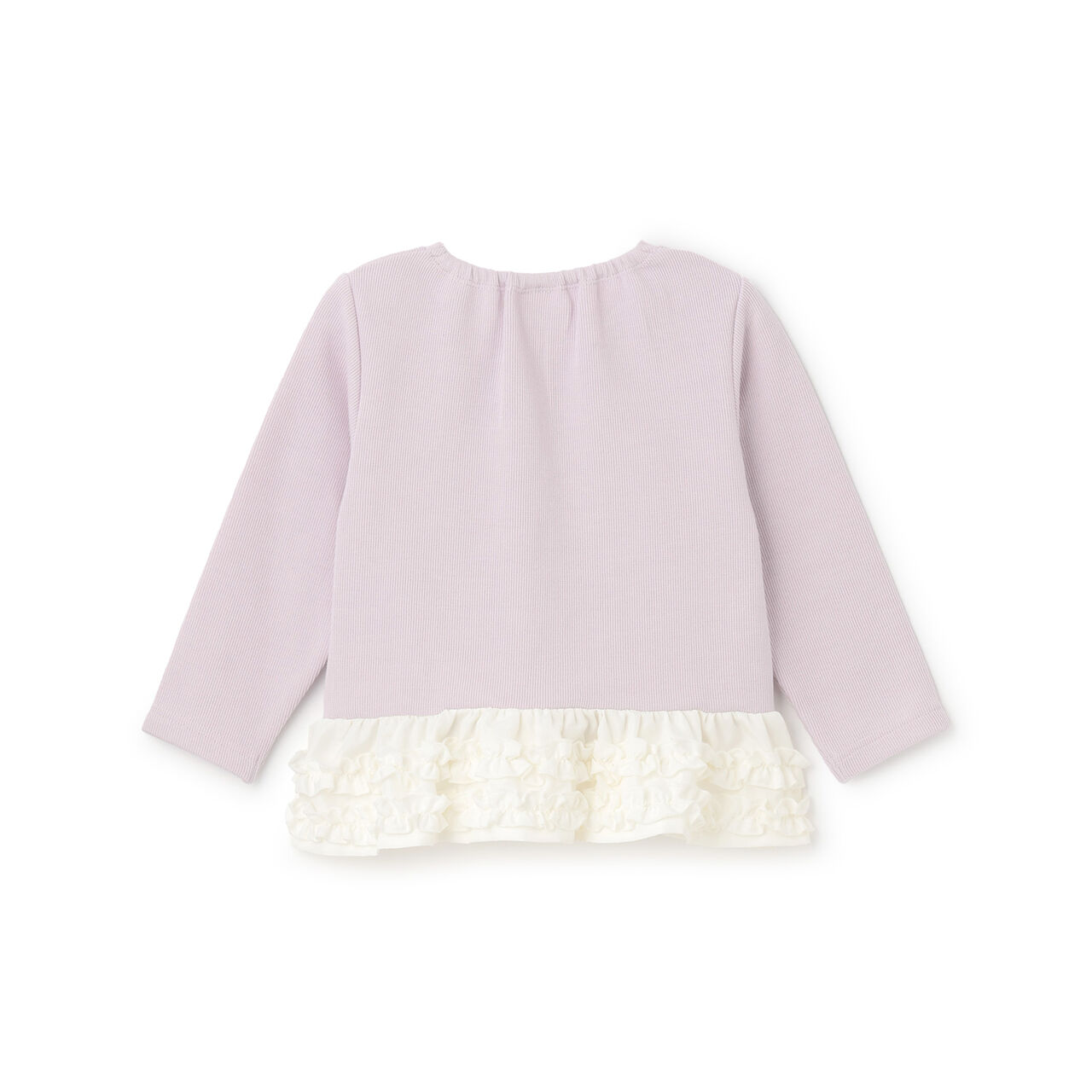 [Frozen] Peplum Long-Sleeve T-Shirt,Navy, large image number 7