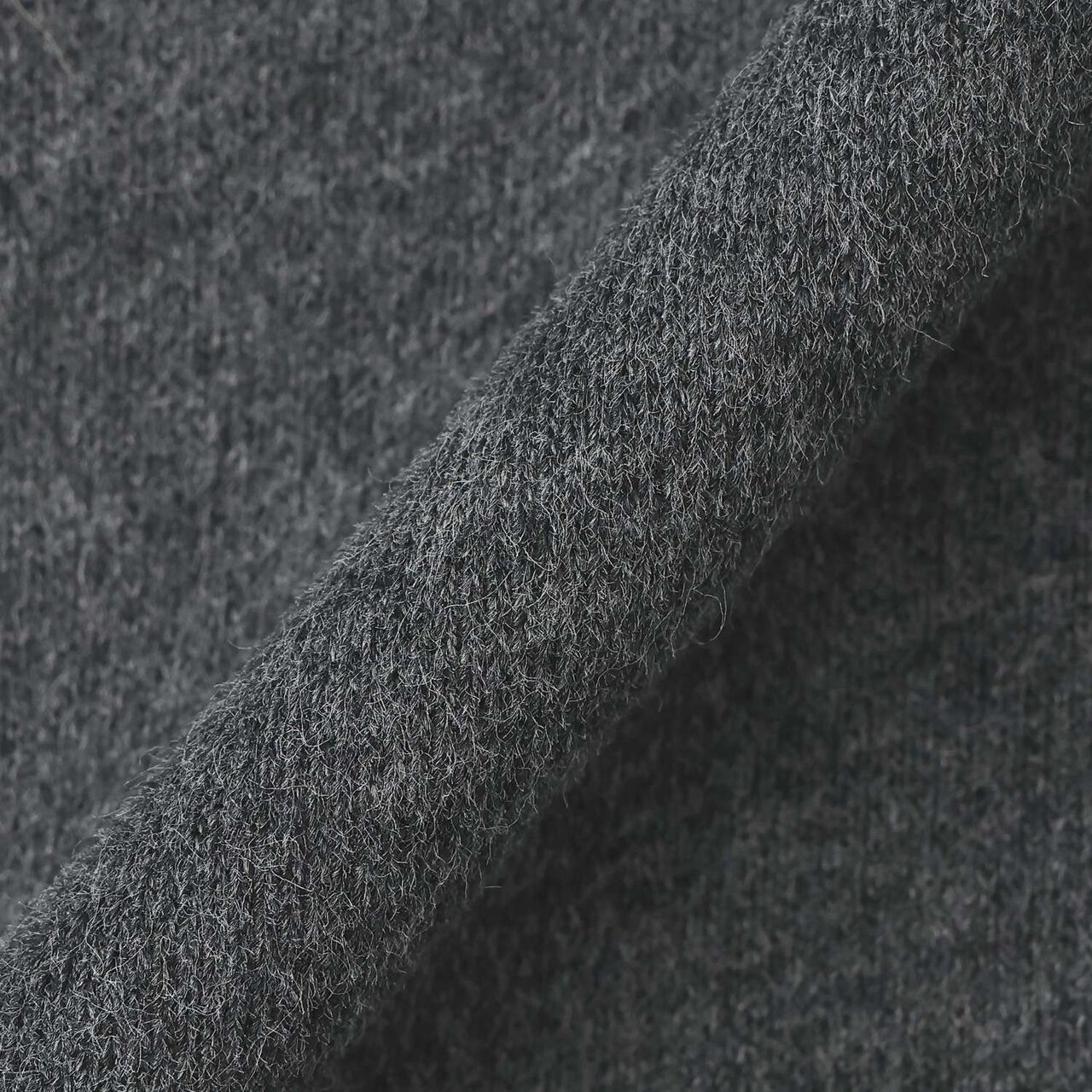 Sparkling Ribbon & Logo Sweatshirt,Charcoal gray, large image number 8
