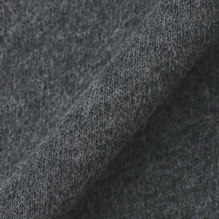Sparkling Ribbon & Logo Sweatshirt,Charcoal gray, medium image number 8