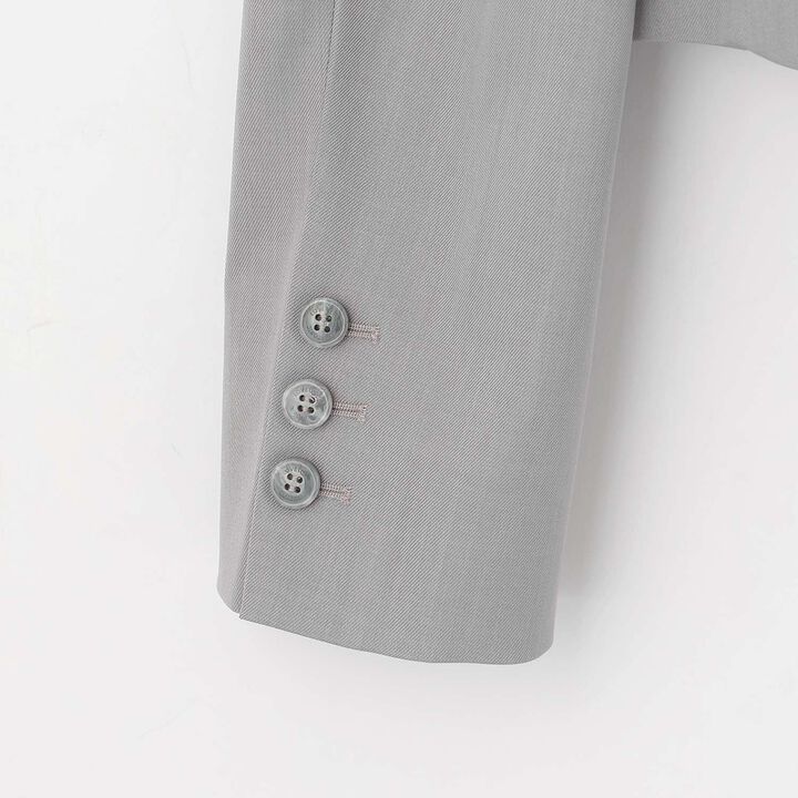 [Graduation Attire] Emblem Bolero Jacket,Black, medium image number 11