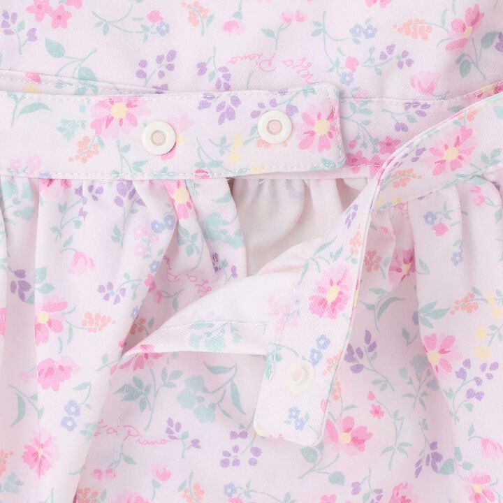 Flower Pattern Apron & Headband Set [Box Included],Light pink, medium image number 6