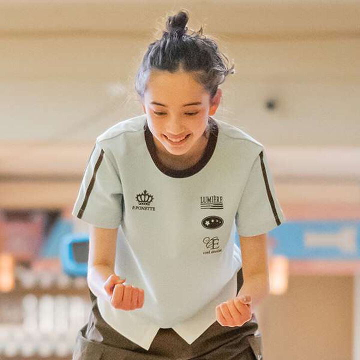 Hem Shirt Layered-Look T-Shirt,Black, medium image number 11