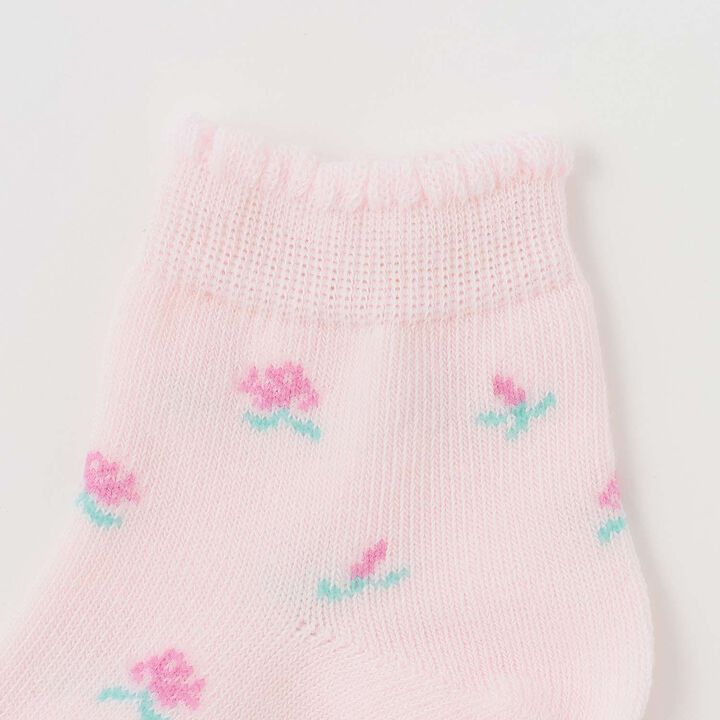 [Box Included] Ribbon & Rose Pattern 2 WAY All-in-One & Socks Set,Off white, medium image number 12