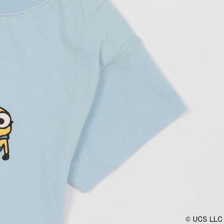 Minion Appliqu&eacute; T-Shirt,Off white, medium image number 3
