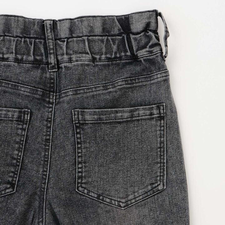 [Stretch] Sparkling Flare Denim Pants,Blue, medium image number 16