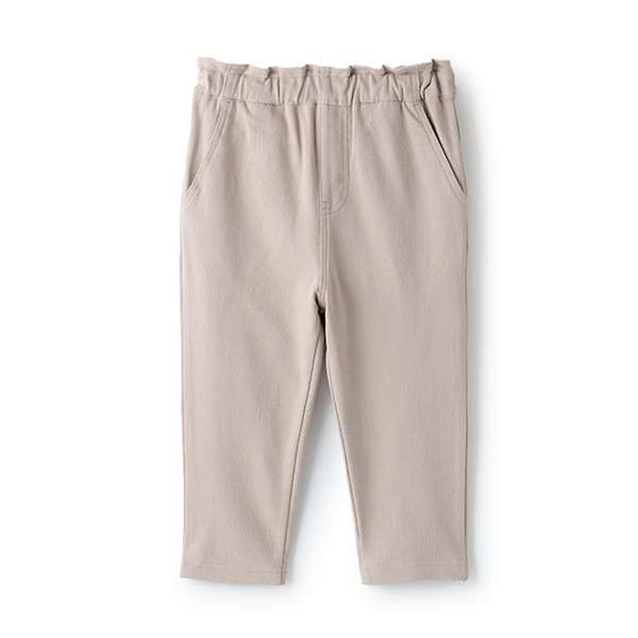 [Smile Series] Brushed-Lining Pants (Kids Size),Light pink, large image number 17