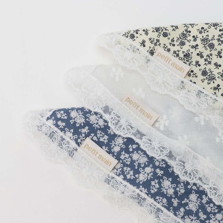 Lace-Trimmed Babushka/L,Ivory, medium image number 7