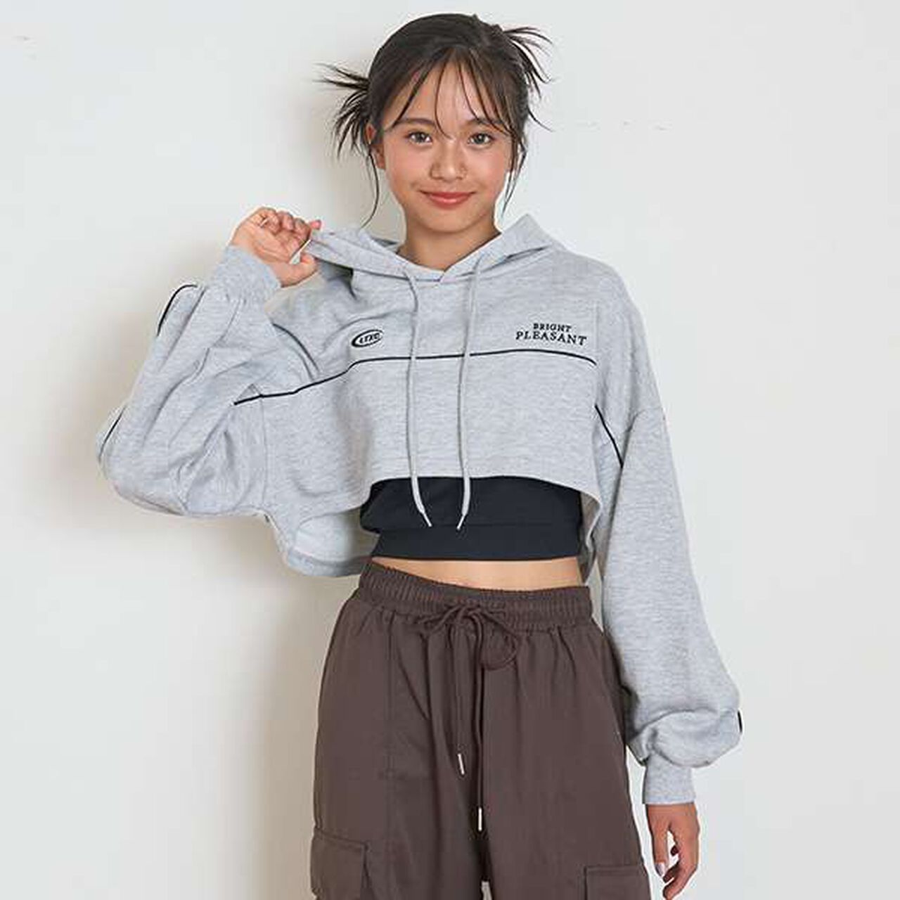 LTXC - Quick-Dry Short Parka Inner Set,Black, large image number 22