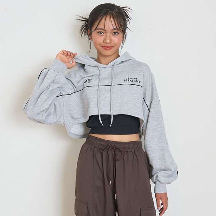 LTXC - Quick-Dry Short Parka Inner Set,Black, medium image number 22