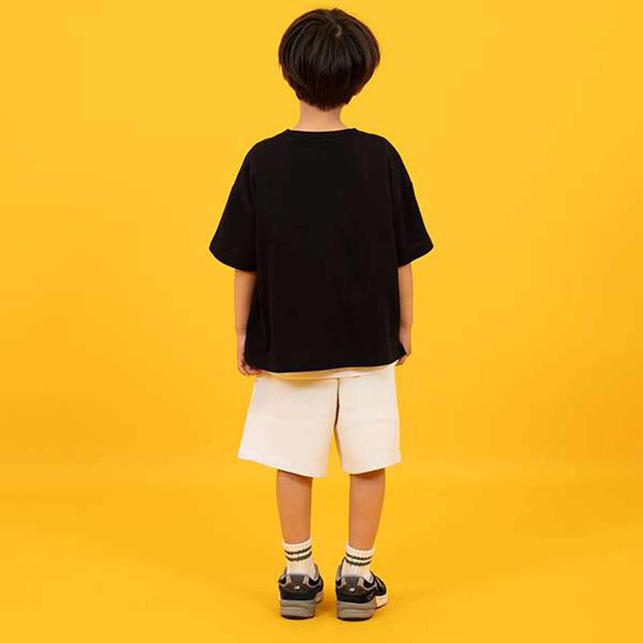 [SKIT0LY][Cool Touch] High Cool Cotton Tank Top with 5/8 Sleeve T-Shirt,Black, large image number 22