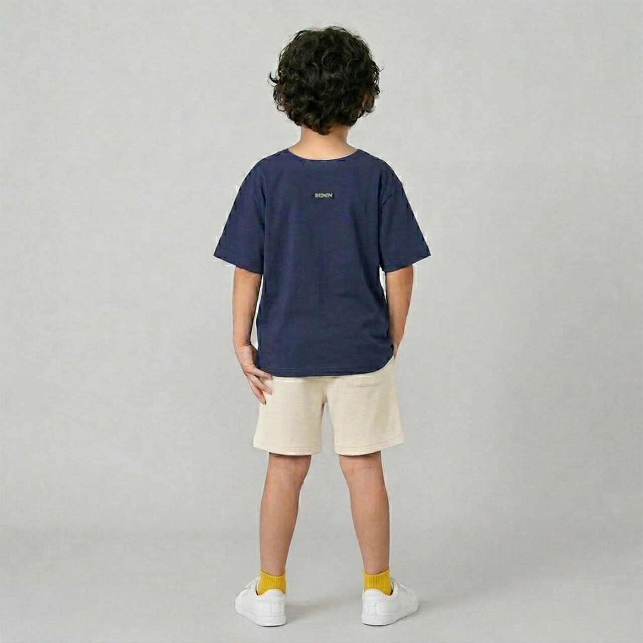 [100% Cotton] Everyday Favorite! Short Sleeve T-Shirts (2-Piece Set) [Kids, Boys & Girls],Milky white, large image number 28