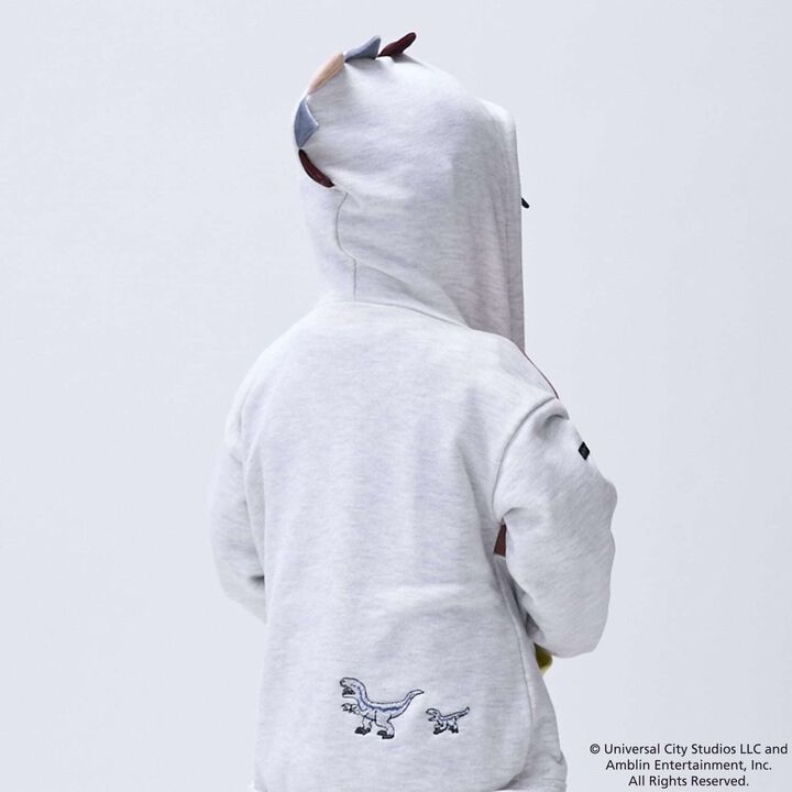 [JURASSIC WORLD] Dinosaur Hoodie,Green, medium image number 4