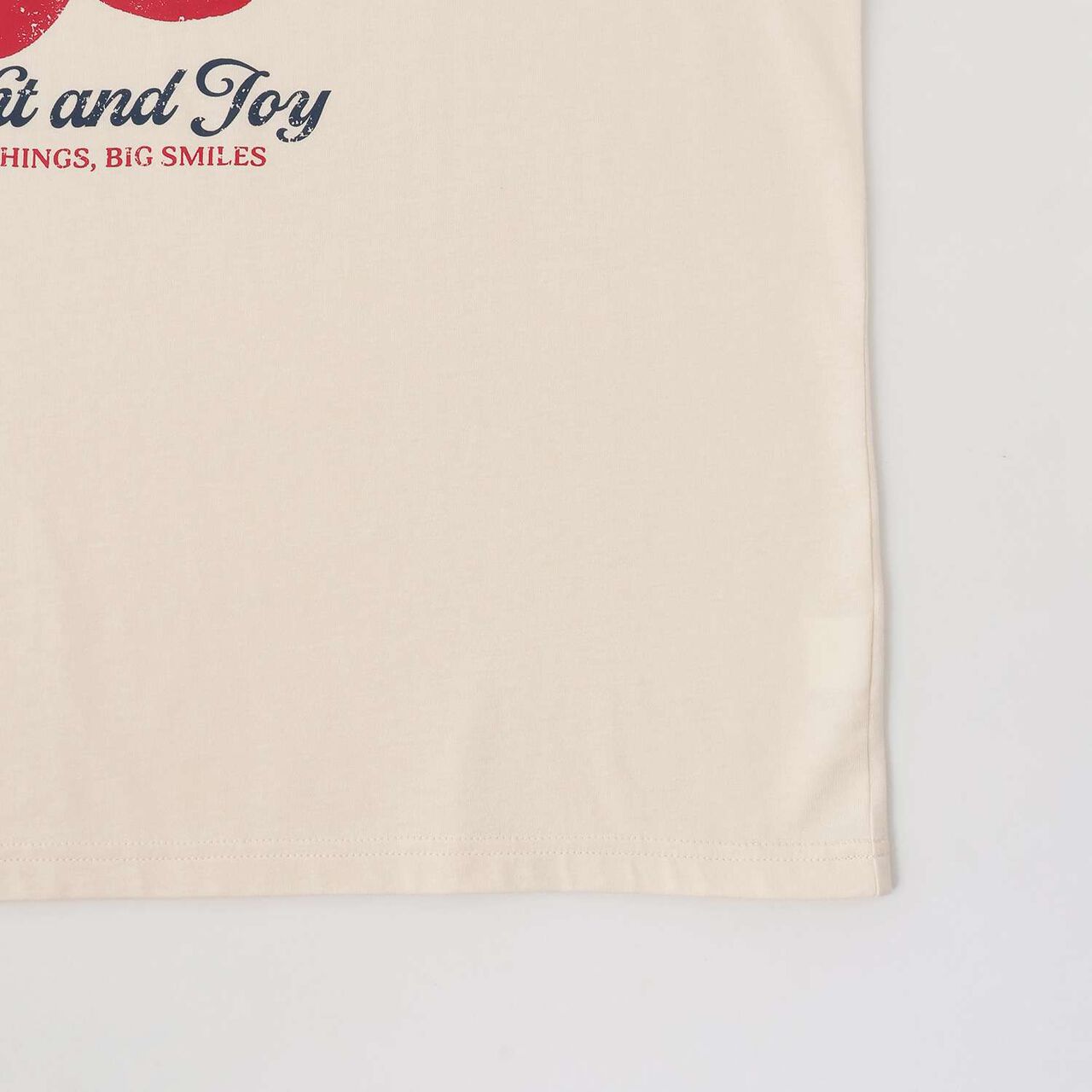 [100% Cotton / GOOD PRICE] Assorted Motif Loose Half Sleeve T-Shirt,Red, large image number 27
