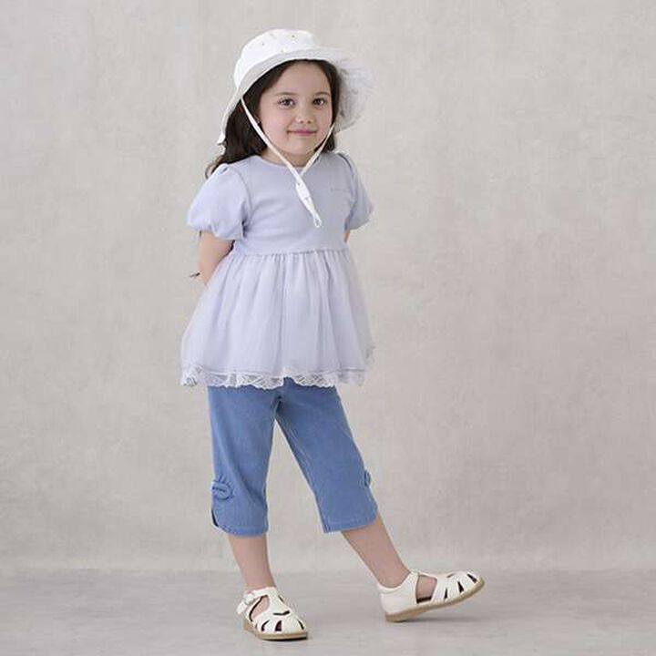 [Smile Series] Side Ribbon 7/8 Length Pants,Multi color, medium image number 24