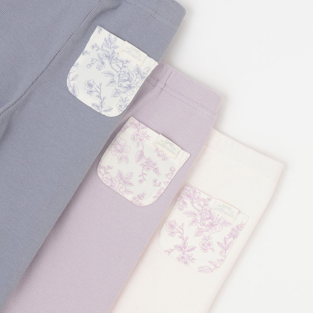 [Affordable] GIRLS 10-length Leggings,Off white, large image number 24