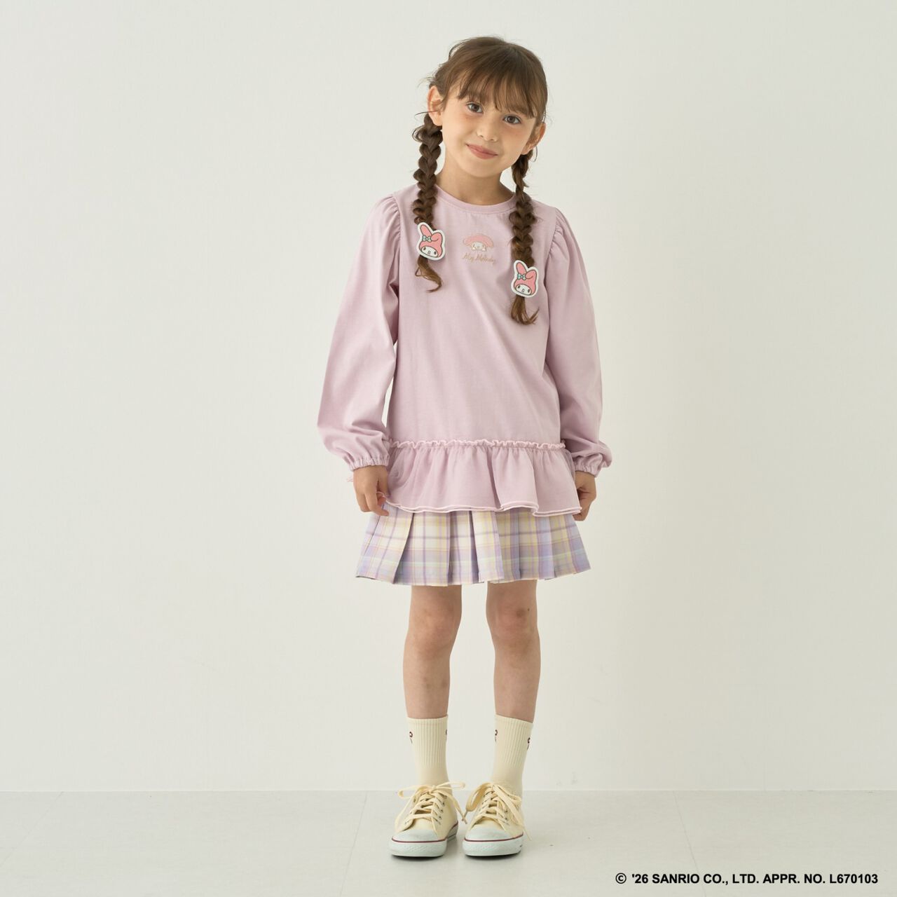 [Halloween] [Sanrio Characters] Assorted Print Tunic T-Shirt,Pink, large image number 4