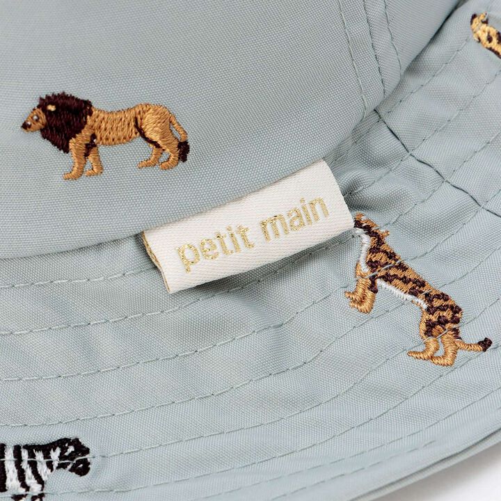 [Heat-Resistant] Embroidered Bucket Hat,Light pink, medium image number 18