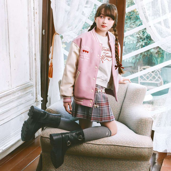 Heart Buckle Engineer Boots,Black, medium image number 9