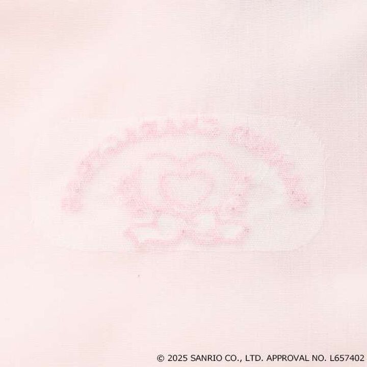 [My Melody & Cinnamoroll] Best & Blouse Set,Sax blue, medium image number 4