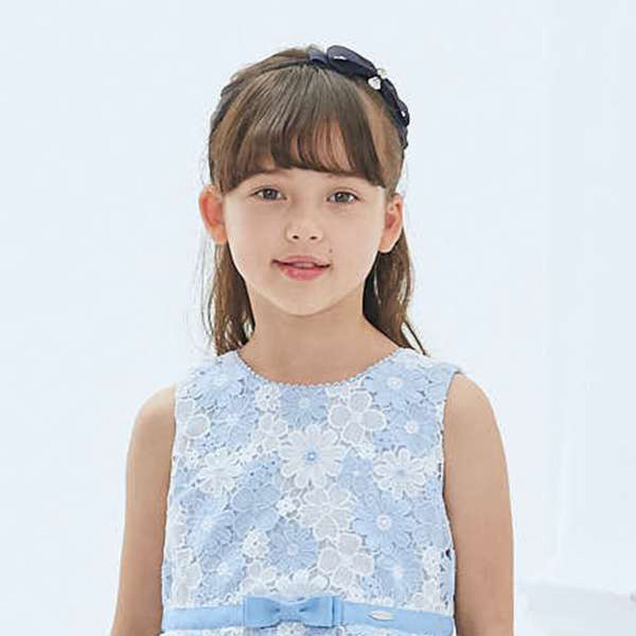 Ribbon Headband [Made in Japan],Navy, large image number 8