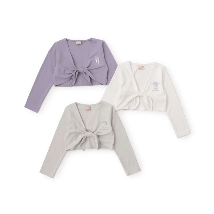 Ballet Cache-Coeur Top,Lavender, medium image number 10