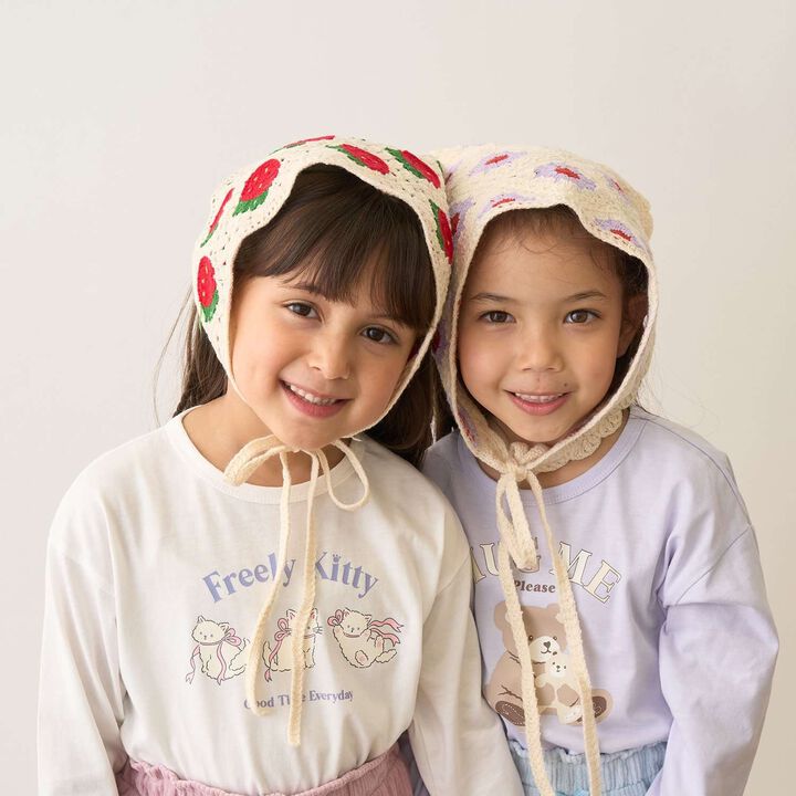 Assorted Black Crochet Babushka,Pink, medium image number 24