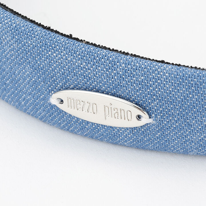 Ribbon Parts Puffy Headband,Blue, medium image number 8