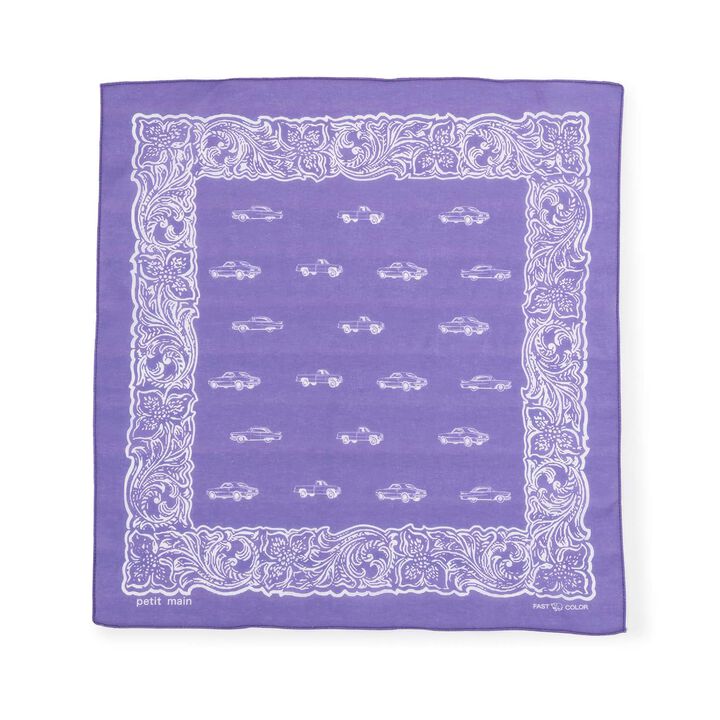 Assorted Pattern Bandana,Purple, medium image number 0
