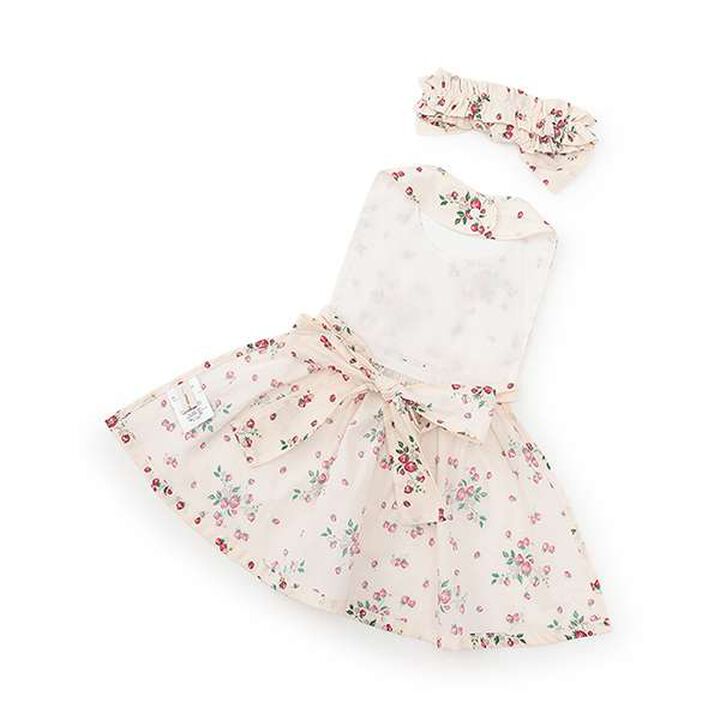 Wild Strawberry Apron Gift Set [with Box],Pearl white, medium image number 1