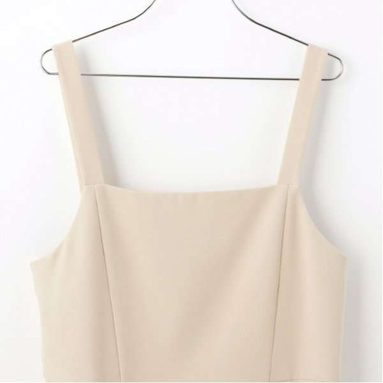 [Graduation Attire] Tuck Flare Jumper Skirt,Light beige, large image number 9