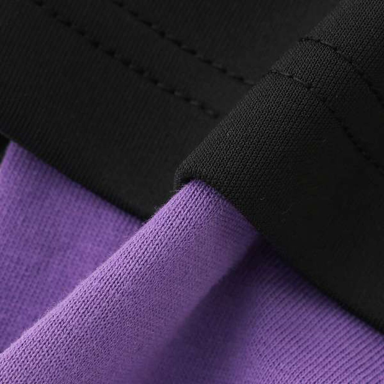 [Water-Repellent] Ponte Fake Layered T Parka,Blue, large image number 24