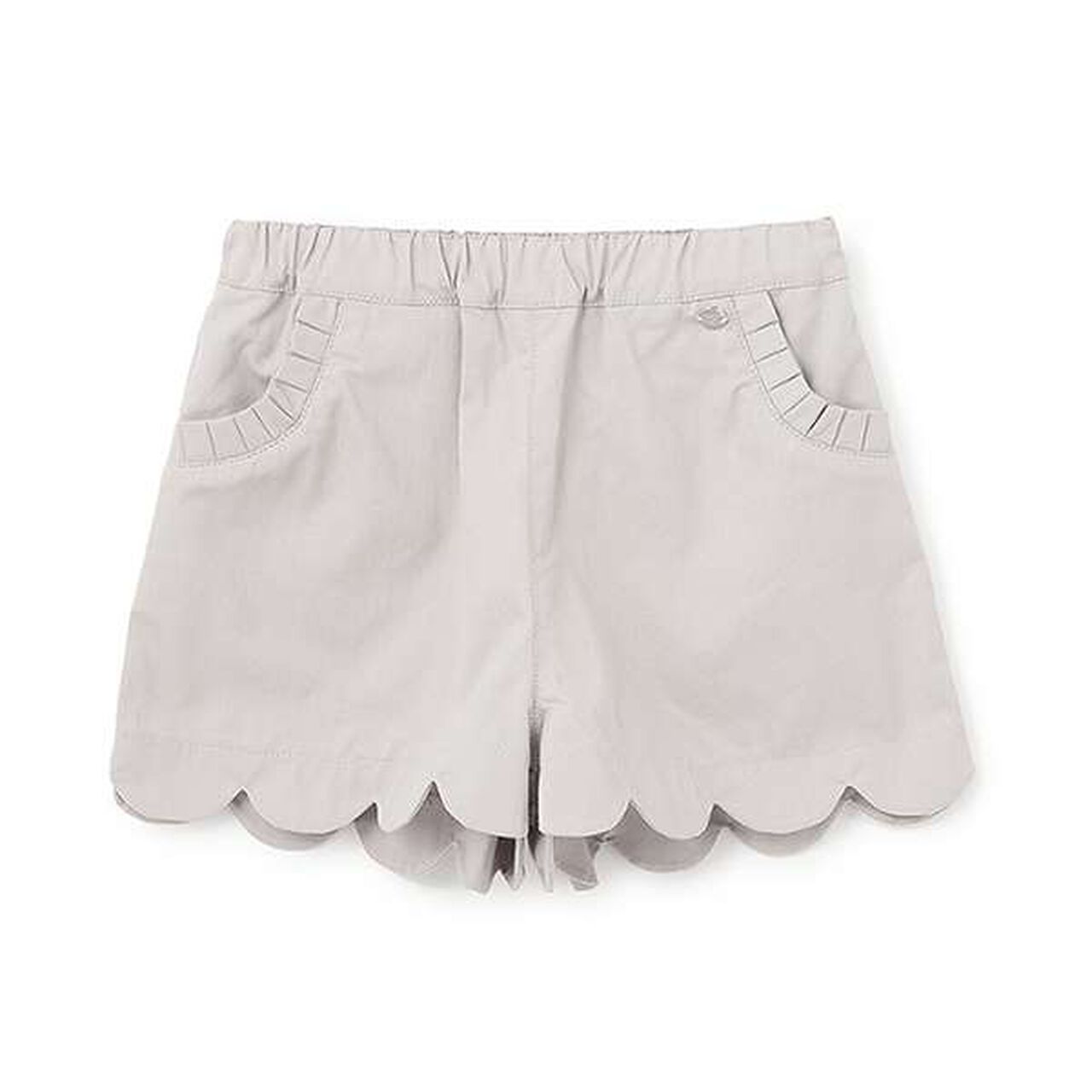 [Link] Scallop Trim Shorts (Kids Size),Navy, large image number 7