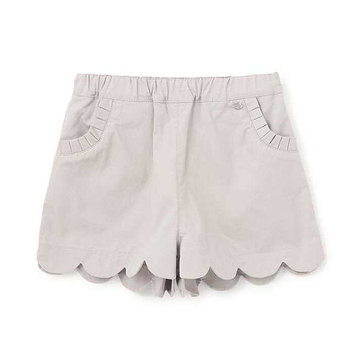 [Link] Scallop Trim Shorts (Kids Size),Navy, medium image number 7