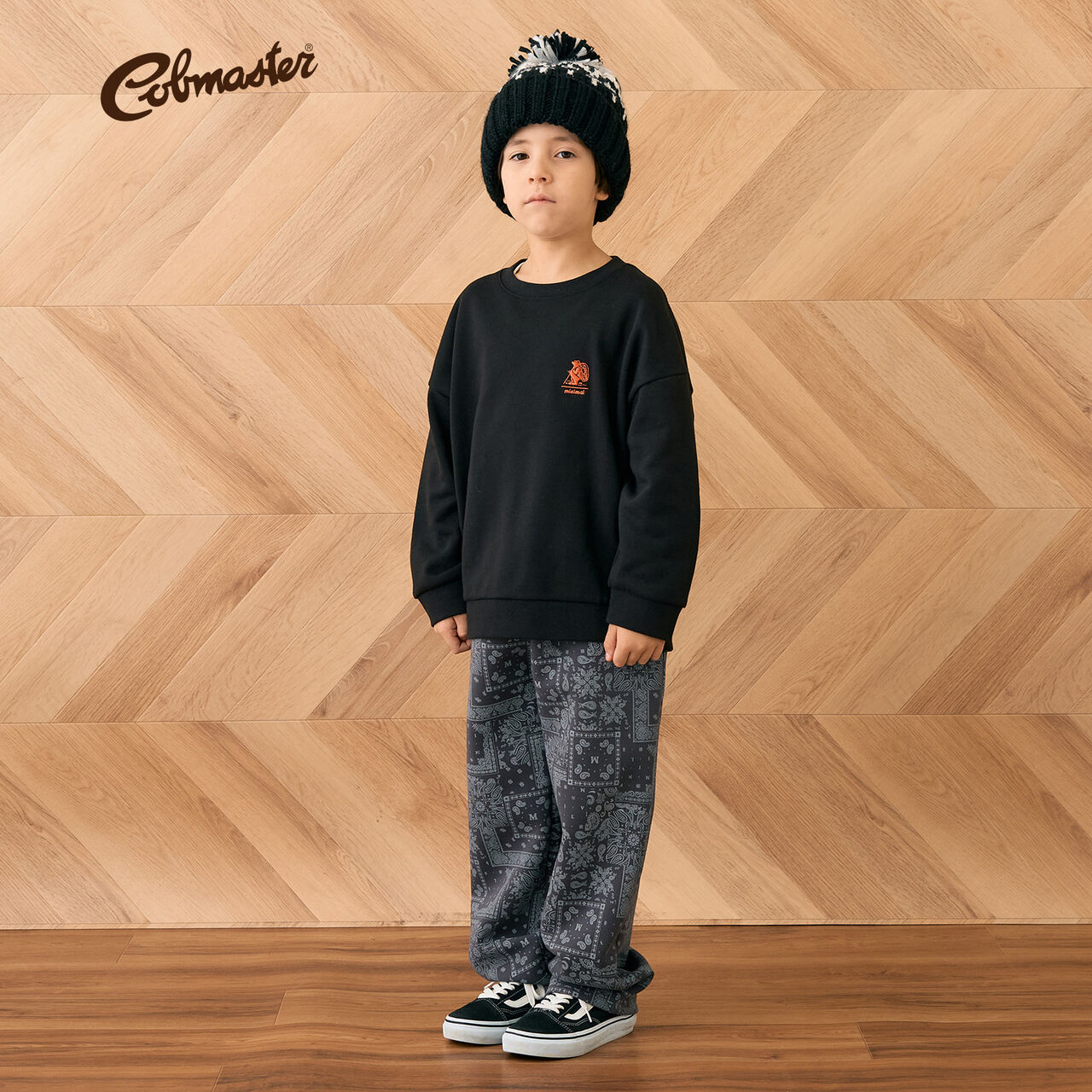 Kobumaster Back Design Pullover,Black, large image number 15