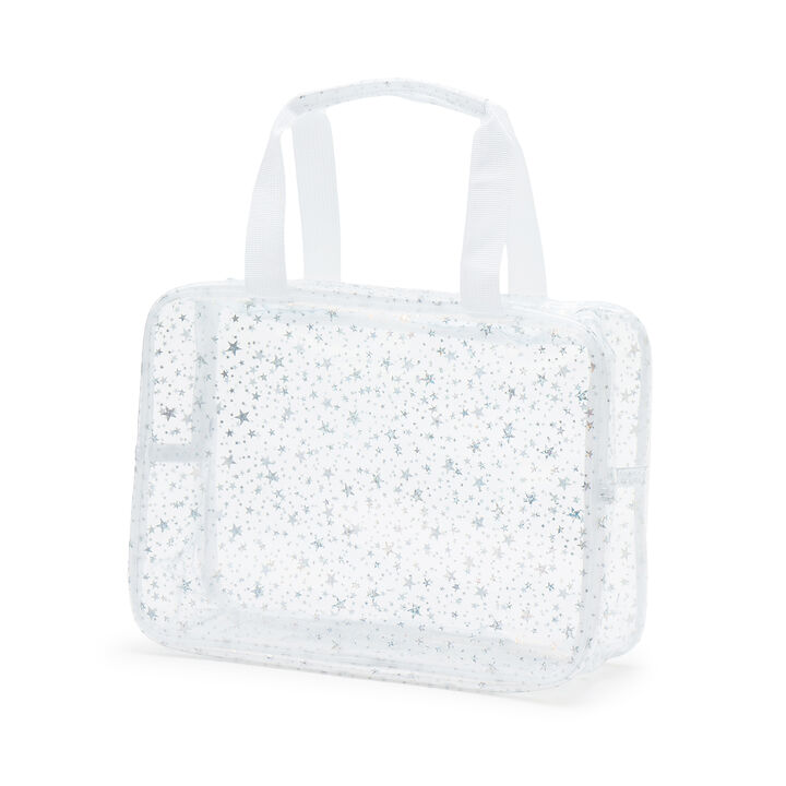 Shiny Vinyl Bag,Off white, medium image number 3