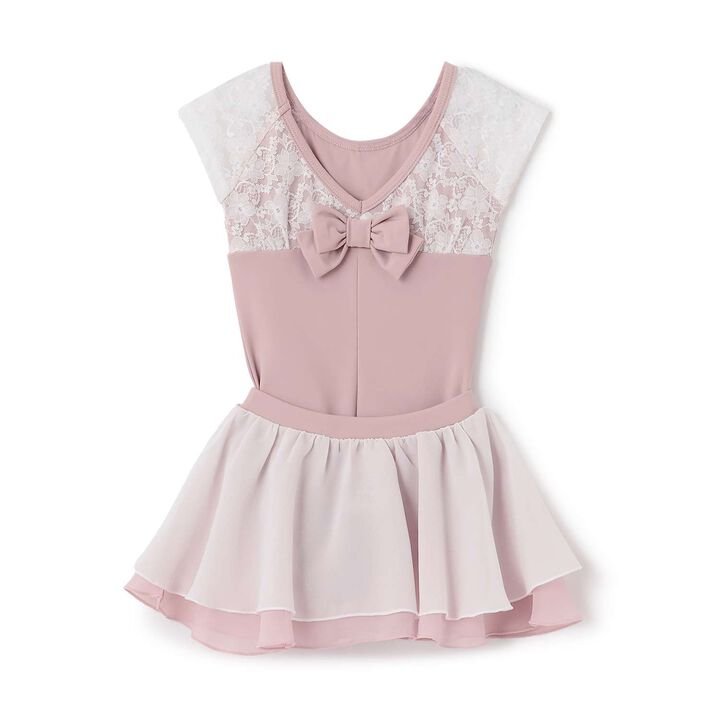 Ballet Lace Leotard Set,Light green, medium image number 6