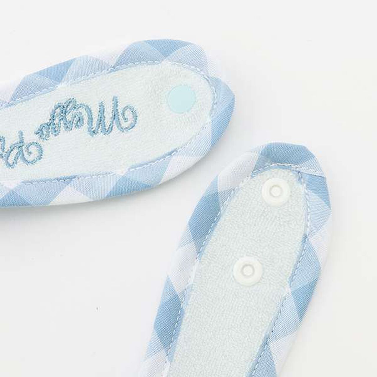 [My Melody & Cinnamoroll] Motif Bib,Sax blue, large image number 2