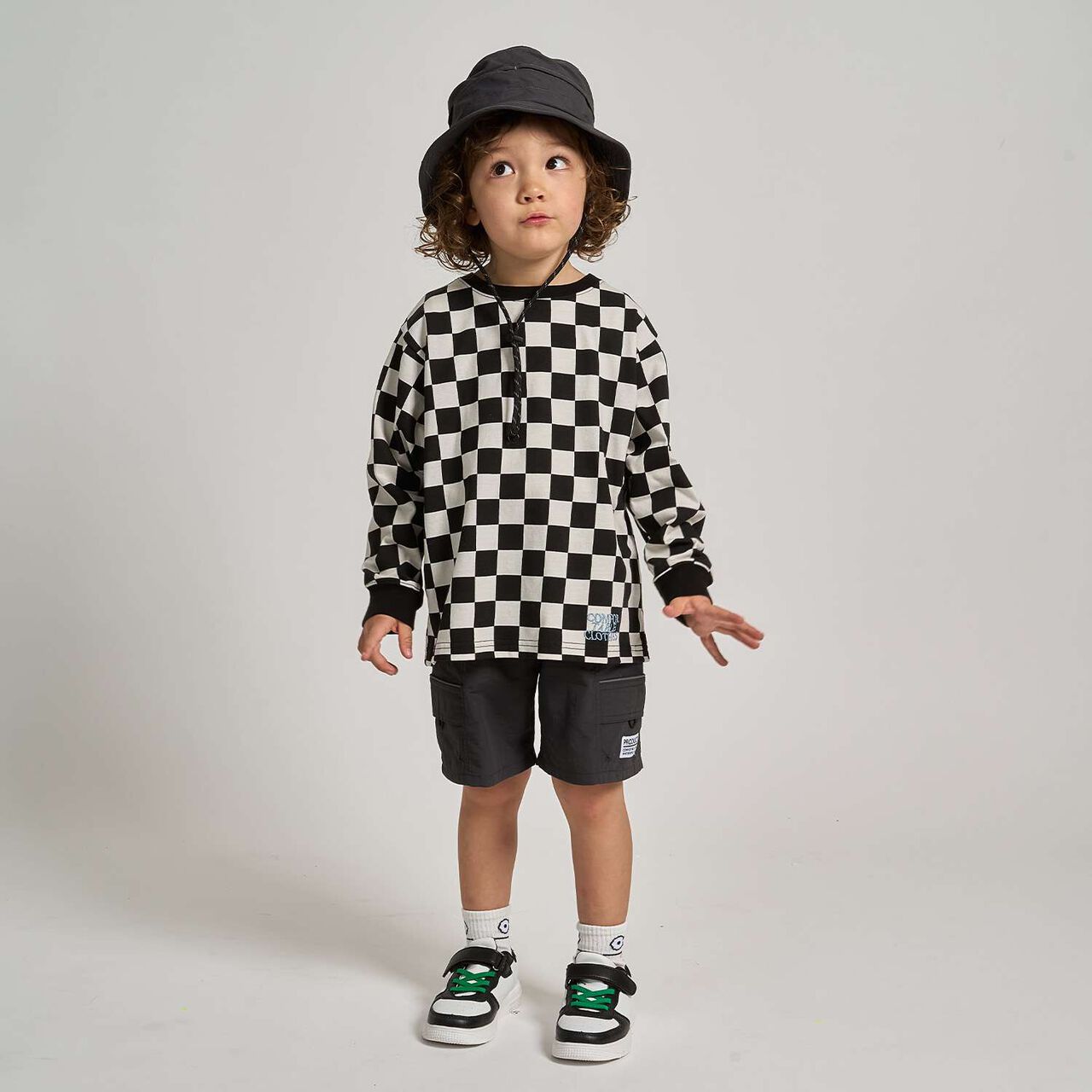 [School-Ready] [Water-Repellent, Anti-Stain, Durable, UV] Compact Hat with Reflective Sheet,Charcoal gray, large image number 26