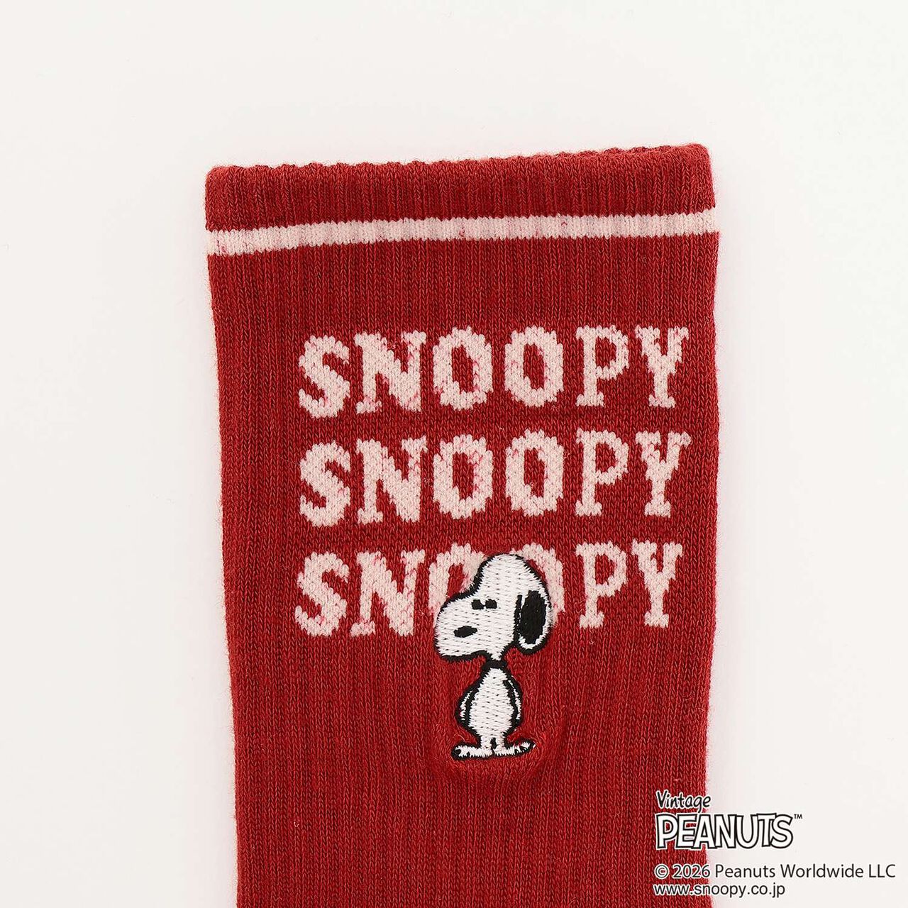 [PEANUTS] 混款襪子,紅色, large image number 13