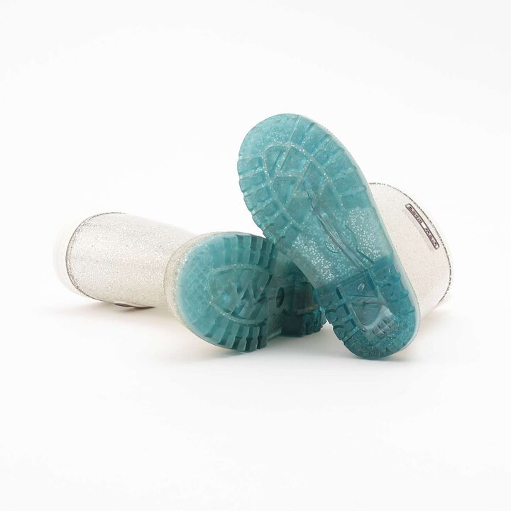 Shiny Rain Boots,Silver, medium image number 7